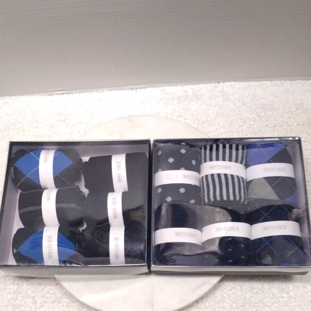12 Dress Sock Crew Classic Fit Size 10-13 SL#5